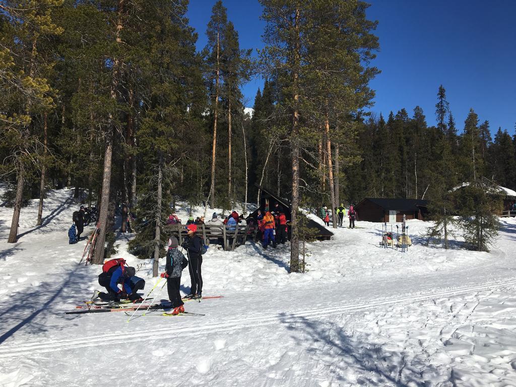 Yllaeksen Yoepuu Villa Akaslompolo Luaran gambar